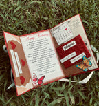 Handmade Scrapbook Love Memory Book | Personalized Birthday Gift for Couples