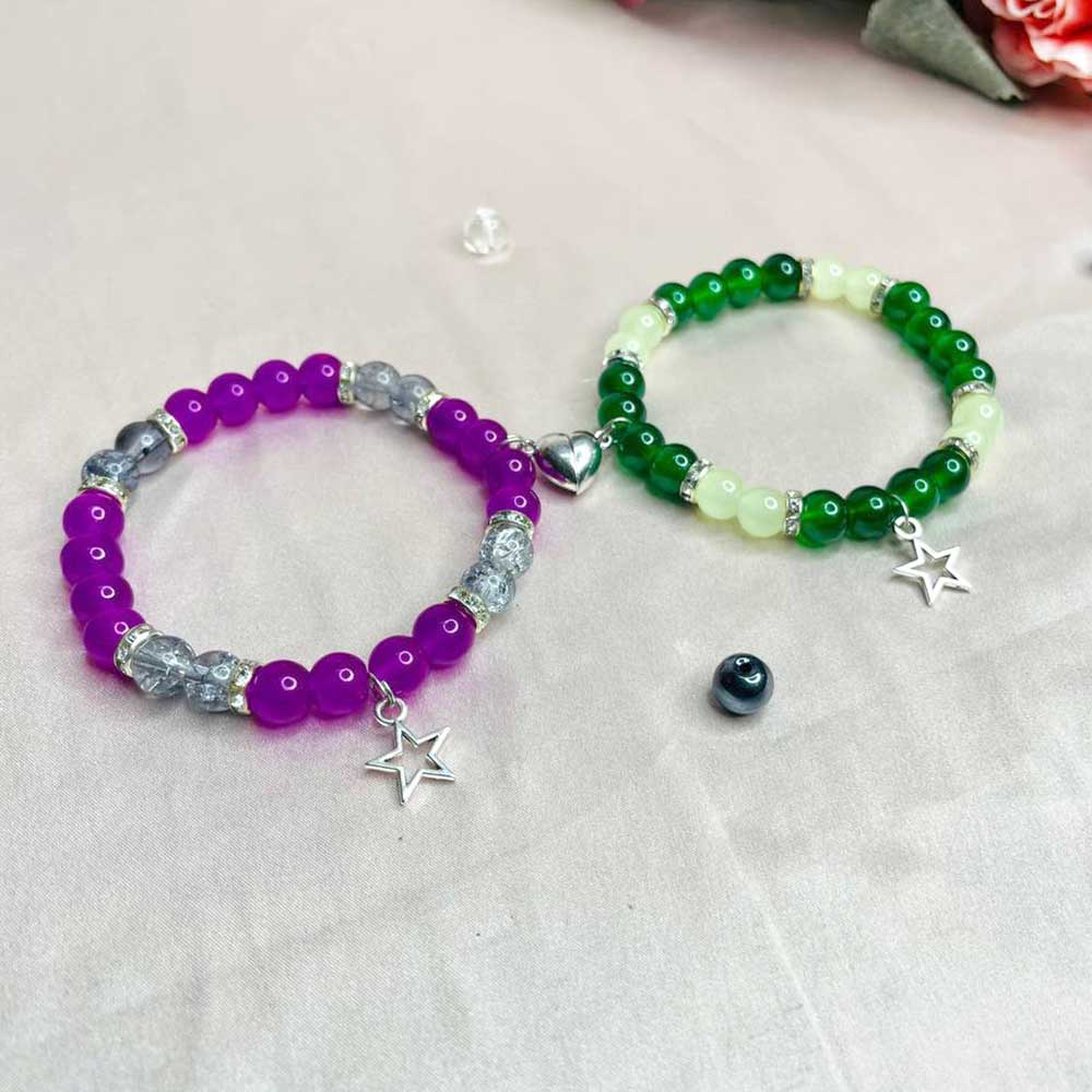 Beast Boy & Ravan Matching Bracelets