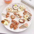 Cool Trendy Teddy Hair Clips