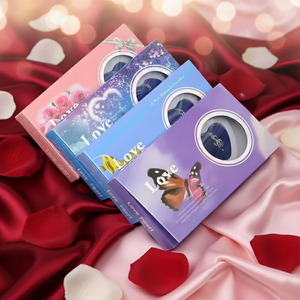 Love Pearl Necklace – Romantic Wish Pearl Jewelry for Gift & Love