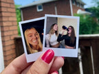 Mini Polaroid Photo Prints Set of 10 & Get 5 Memoroids free! ( Size : 3X3 Inches )