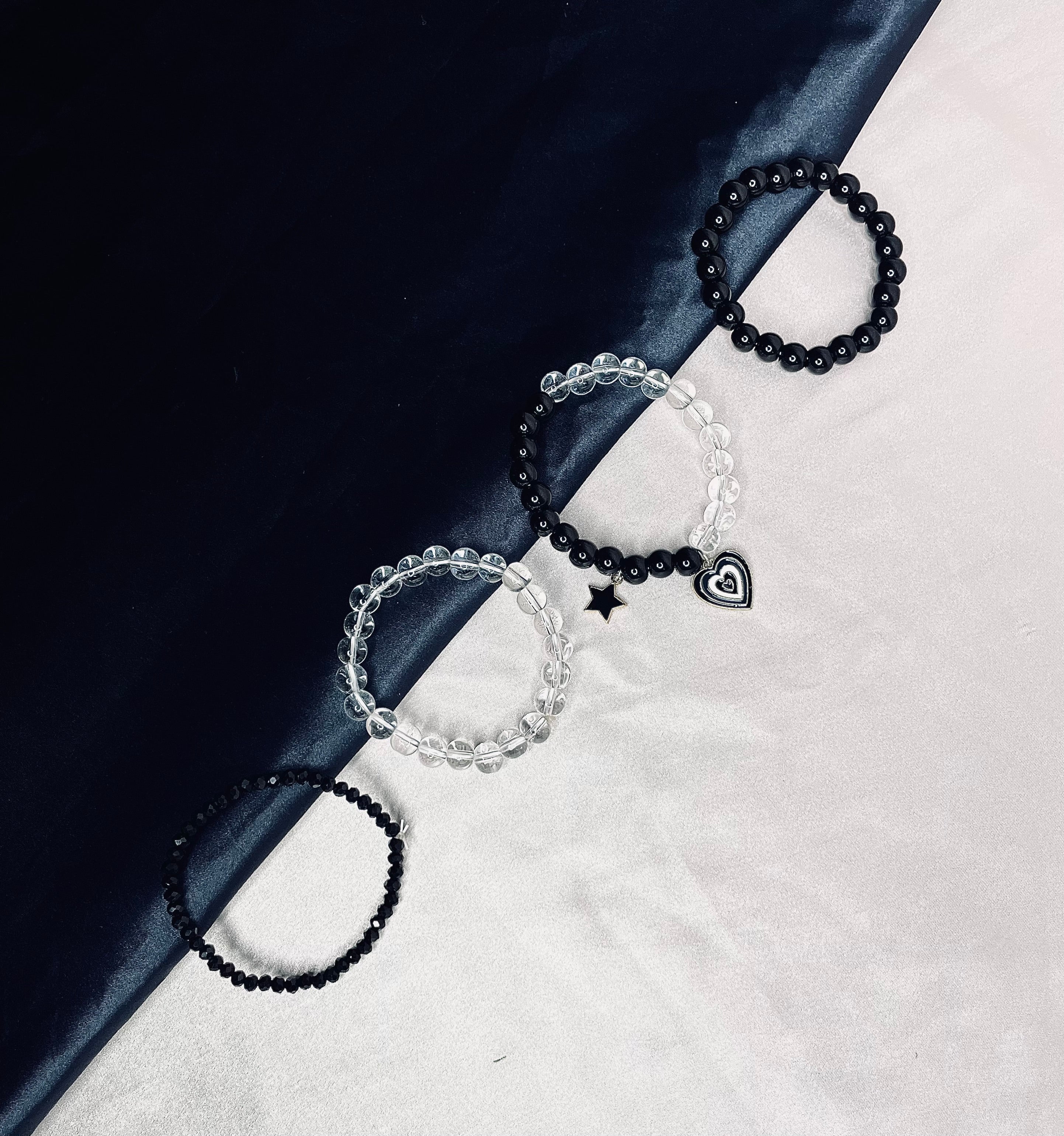 Black Heart Edition Combo Bracelets