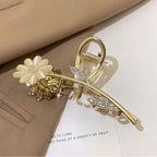 Vintage Flower Tassel Style Hair Clip