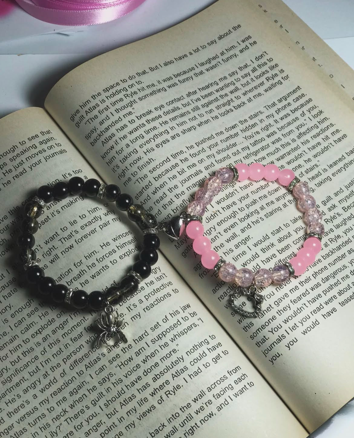 Spider X Hello Kitty Matching Bracelets