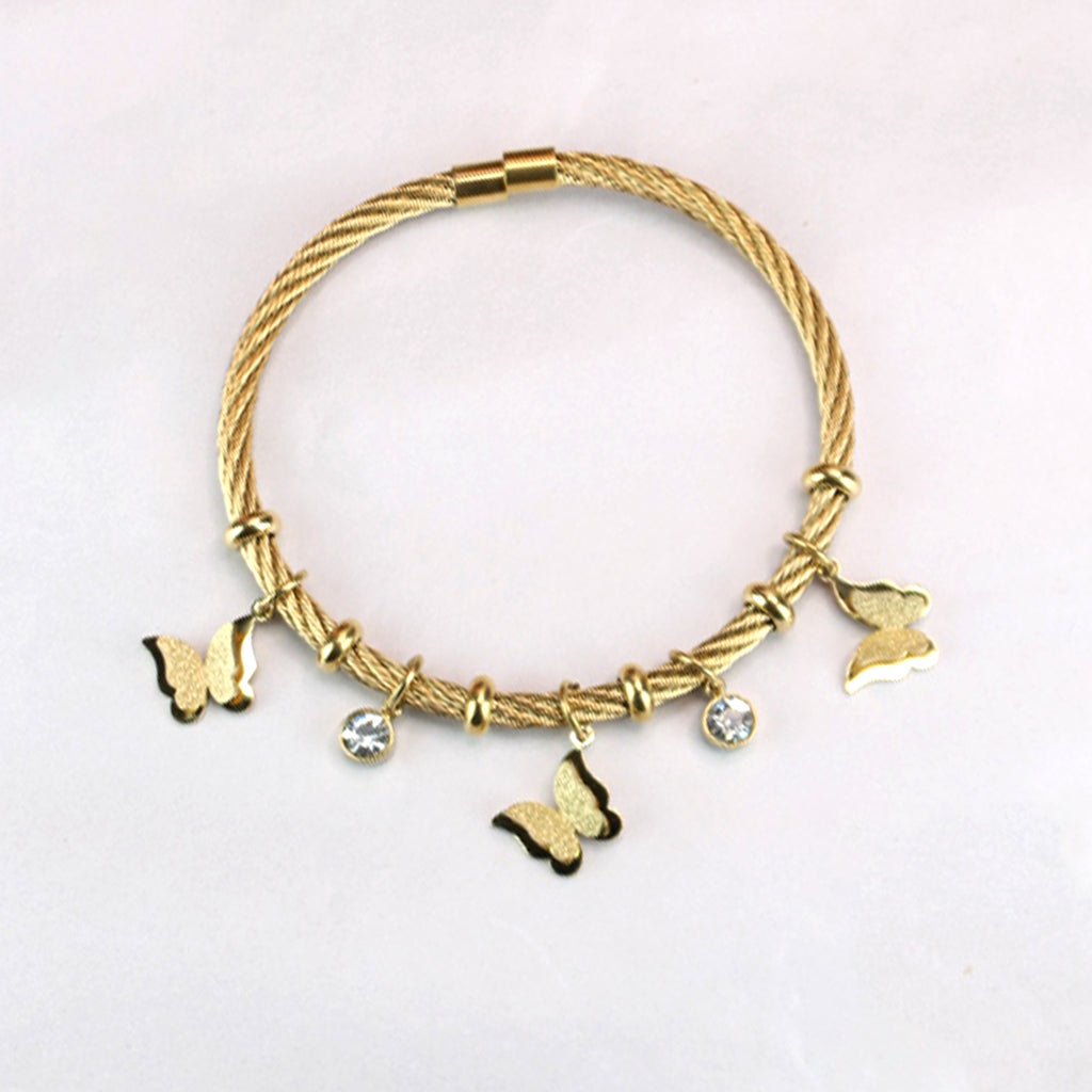 Butterfly Charm Bracelet