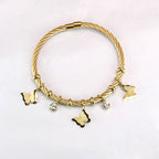 Butterfly Charm Bracelet