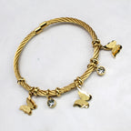 Butterfly Charm Bracelet
