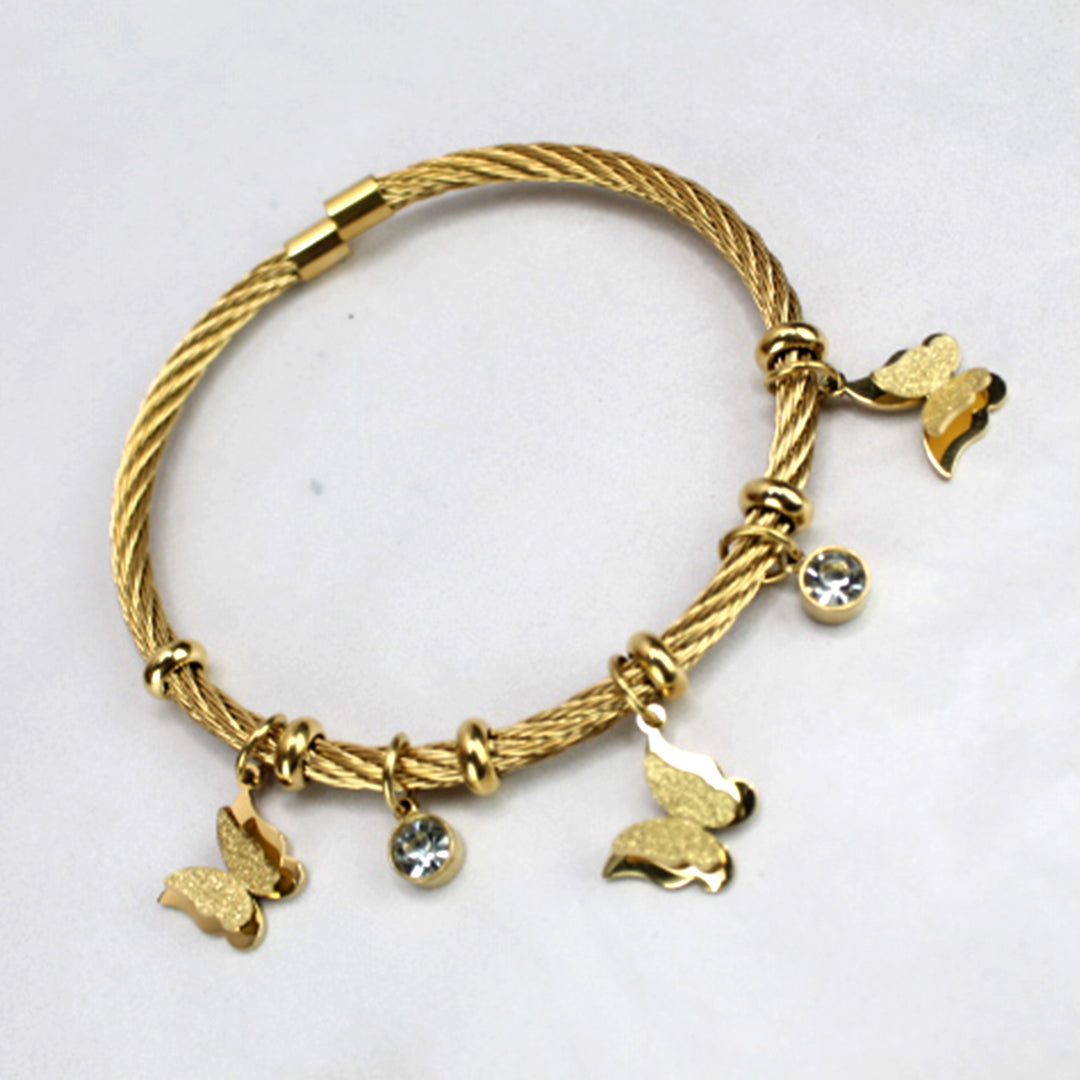Butterfly Charm Bracelet