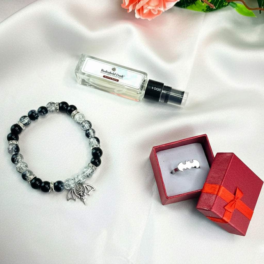 Catwoman Gift Hamper | DC Catwoman Jewelry & Perfume Gift Box for Women