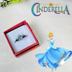 Cinderella Zircon Blue Stone Ring