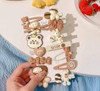 Cool Trendy Teddy Hair Clips