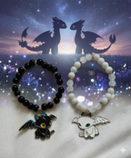 Toothless & Light Fury BFF/Couple Goal Bracelets