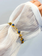Evil Eye Bracelet - 18K Gold Plated | Waterproof | Anti-Tarnish