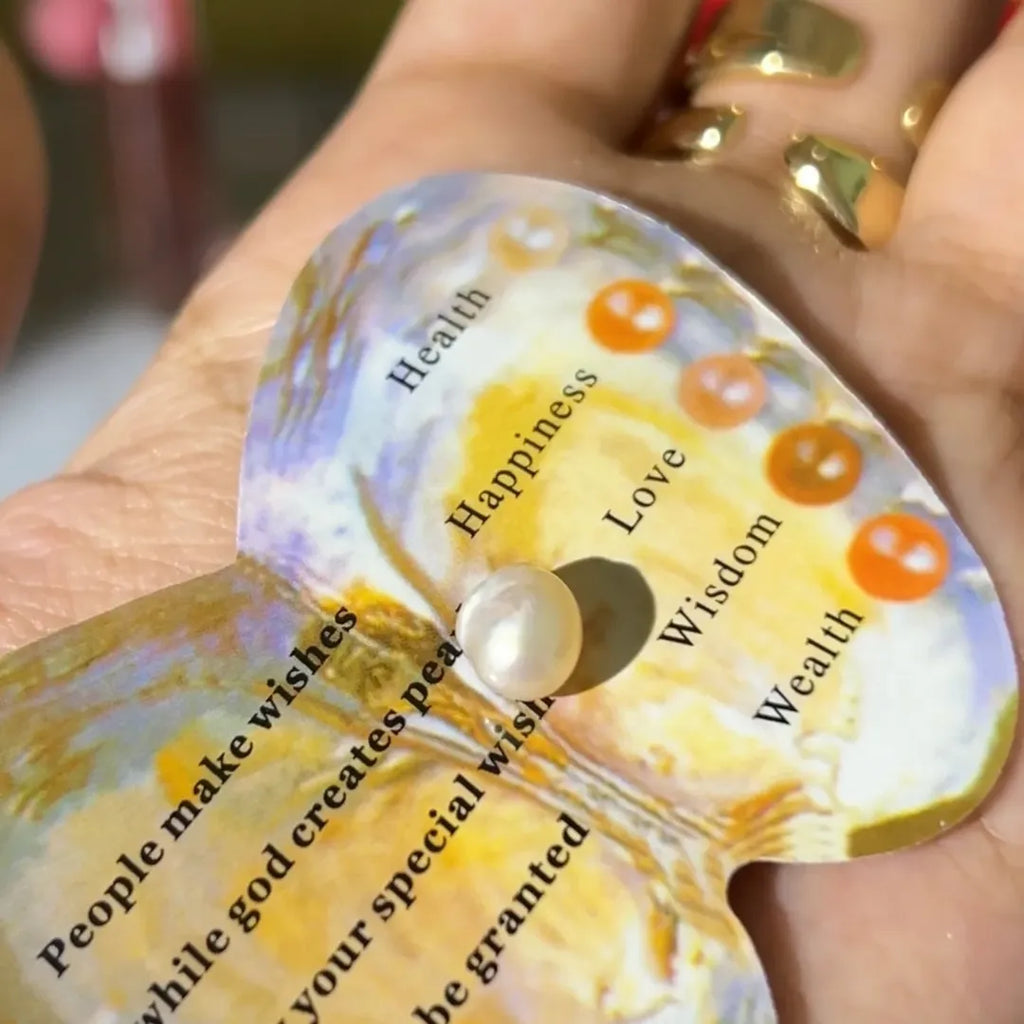 Love Pearl Necklace Set | Hidden Pearl Surprise Gift