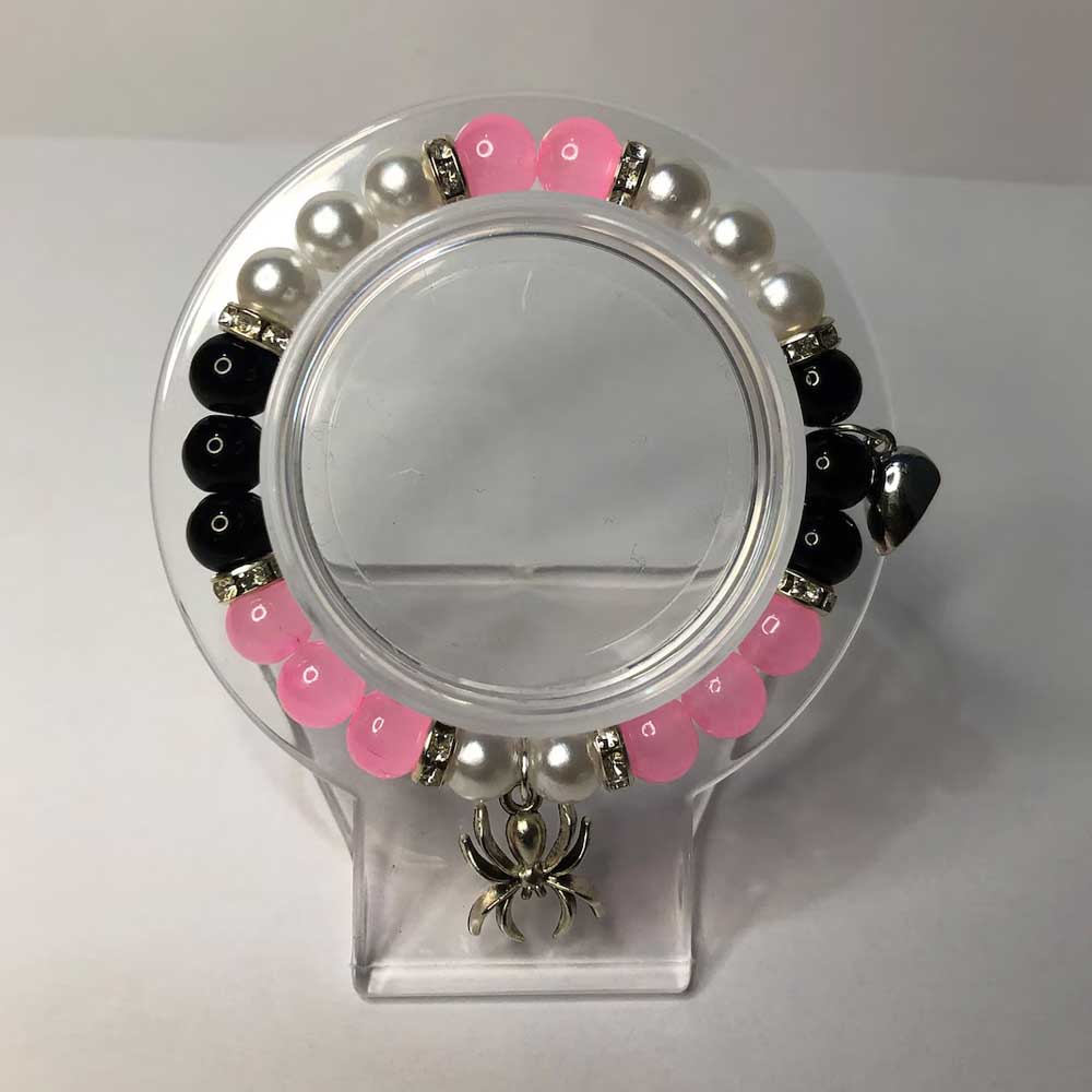 Spiderman and Gwen Beaded Magnetic Bracelets