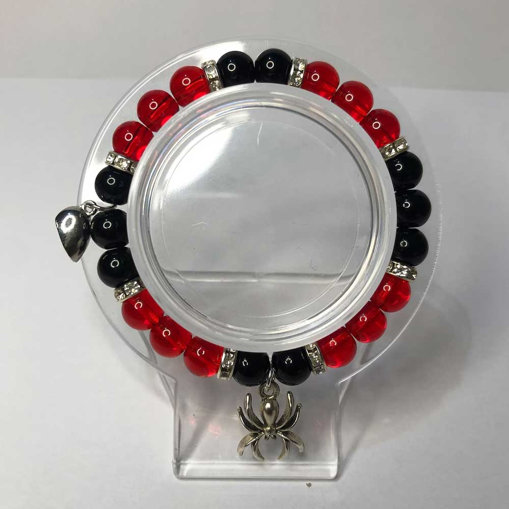 Spiderman and Gwen Beaded Magnetic Bracelets